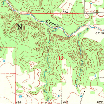 United States Geological Survey Boggy Depot, OK (1969, 24000-Scale) digital map