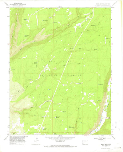 United States Geological Survey Boggy Draw, CO (1965, 24000-Scale) digital map