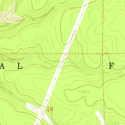 United States Geological Survey Boggy Draw, CO (1965, 24000-Scale) digital map