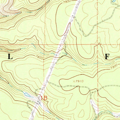 United States Geological Survey Boggy Draw, CO (1993, 24000-Scale) digital map