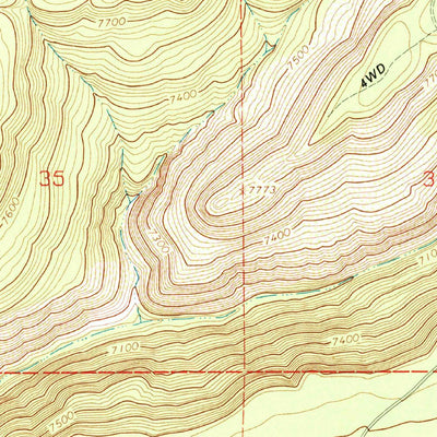 United States Geological Survey Boggy Draw, CO (1993, 24000-Scale) digital map