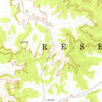 United States Geological Survey Boggy Lake Well, AZ (1972, 24000-Scale) digital map