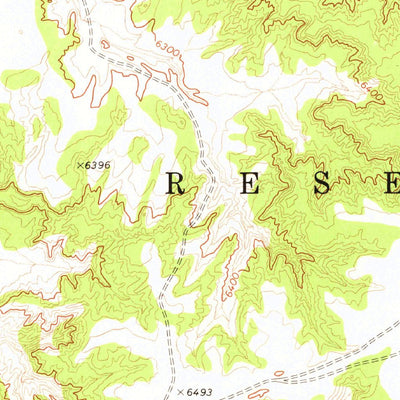 United States Geological Survey Boggy Lake Well, AZ (1972, 24000-Scale) digital map
