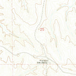 United States Geological Survey Bogie Draw, WY (1971, 24000-Scale) digital map