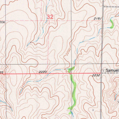 United States Geological Survey Bogue, KS (1979, 24000-Scale) digital map