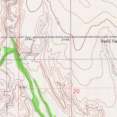 United States Geological Survey Bogue NW, KS (1979, 24000-Scale) digital map