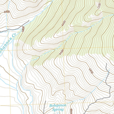 United States Geological Survey Bohannon Spring, ID (2020, 24000-Scale) digital map