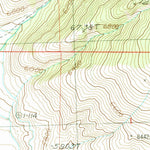 United States Geological Survey Bohannon Spring, ID-MT (1989, 24000-Scale) digital map