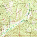 United States Geological Survey Bohannon Spring, ID-MT (1989, 24000-Scale) digital map