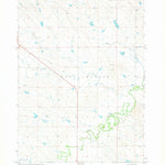 United States Geological Survey Bohemian Creek, NE (1970, 24000-Scale) digital map