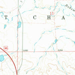 United States Geological Survey Bohemian Creek, NE (1970, 24000-Scale) digital map