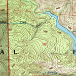 United States Geological Survey Bohemotash Mountain, CA (1998, 24000-Scale) digital map