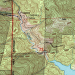 United States Geological Survey Bohemotash Mountain, CA (1998, 24000-Scale) digital map