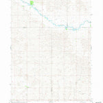 United States Geological Survey Boiling Spring, NE (1981, 24000-Scale) digital map