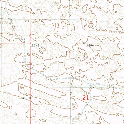 United States Geological Survey Boiling Spring, NE (1981, 24000-Scale) digital map