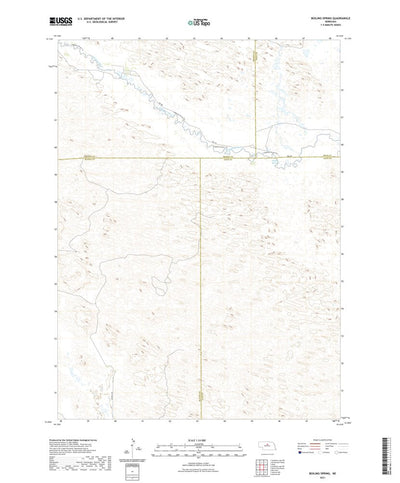 United States Geological Survey Boiling Spring, NE (2021, 24000-Scale) digital map