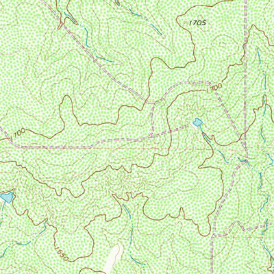 United States Geological Survey Boiling Spring, TX (1968, 24000-Scale) digital map