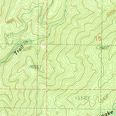 United States Geological Survey Boiling Springs, ID (1988, 24000-Scale) digital map