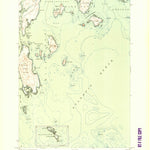 United States Geological Survey Bois Bubert, ME (1950, 24000-Scale) digital map