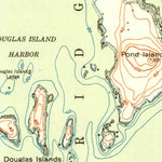 United States Geological Survey Bois Bubert, ME (1950, 24000-Scale) digital map