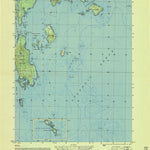 United States Geological Survey Bois Bubert, ME (1953, 25000-Scale) digital map