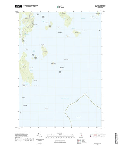 United States Geological Survey Bois Bubert, ME (2021, 24000-Scale) digital map