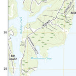 United States Geological Survey Bois Bubert, ME (2021, 24000-Scale) digital map