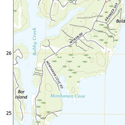 United States Geological Survey Bois Bubert, ME (2021, 24000-Scale) digital map