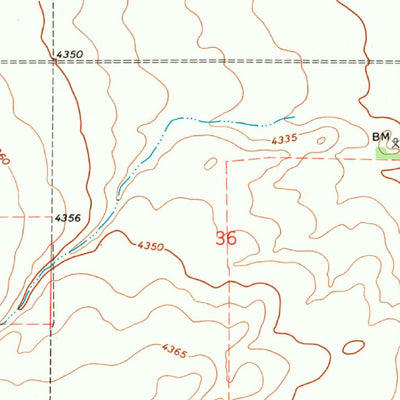 United States Geological Survey Boise City NW, OK (1969, 24000-Scale) digital map
