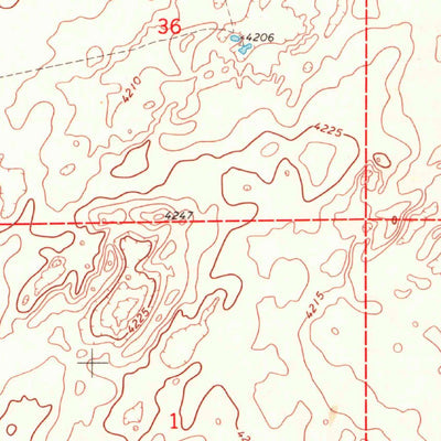 United States Geological Survey Boise City SE, OK-TX (1969, 24000-Scale) digital map