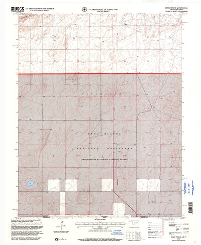 United States Geological Survey Boise City SE, OK-TX (1998, 24000-Scale) digital map