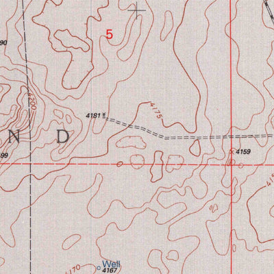 United States Geological Survey Boise City SE, OK-TX (1998, 24000-Scale) digital map