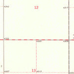 United States Geological Survey Boise City SW, OK-TX (1969, 24000-Scale) digital map