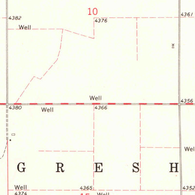 United States Geological Survey Boise City SW, OK-TX (1969, 24000-Scale) digital map