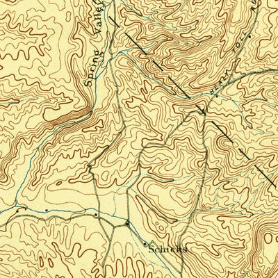 United States Geological Survey Boise, ID (1892, 125000-Scale) digital map