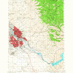 United States Geological Survey Boise, ID (1954, 62500-Scale) digital map