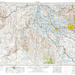 United States Geological Survey Boise, ID-OR (1955, 250000-Scale) digital map