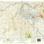 United States Geological Survey Boise, ID-OR (1962, 250000-Scale) digital map