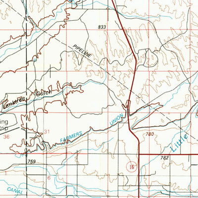 United States Geological Survey Boise, ID-OR (1981, 100000-Scale) digital map