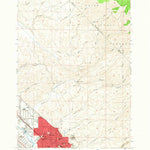 United States Geological Survey Boise North, ID (1954, 24000-Scale) digital map