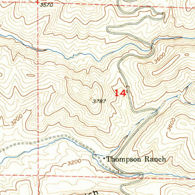 United States Geological Survey Boise North, ID (1954, 24000-Scale) digital map