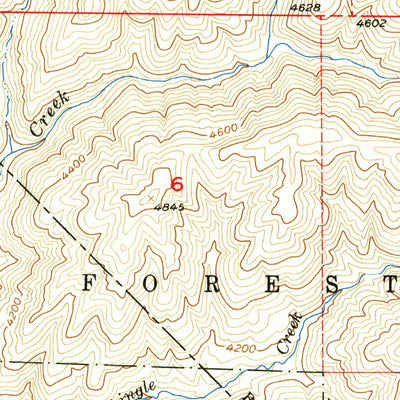 United States Geological Survey Boise North, ID (1954, 24000-Scale) digital map
