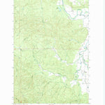 United States Geological Survey Boistfort, WA (1986, 24000-Scale) digital map