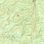 United States Geological Survey Boistfort, WA (1986, 24000-Scale) digital map