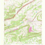 United States Geological Survey Bokoshe, OK (1968, 24000-Scale) digital map