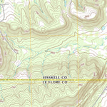 United States Geological Survey Bokoshe, OK (2012, 24000-Scale) digital map