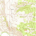 United States Geological Survey Boland Ridge, SD (1957, 24000-Scale) digital map