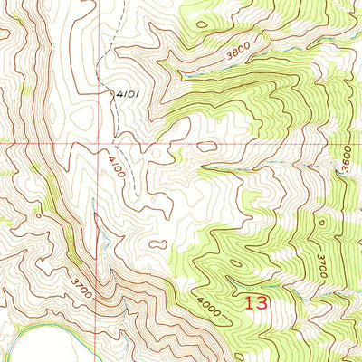 United States Geological Survey Boland Ridge, SD (1957, 24000-Scale) digital map
