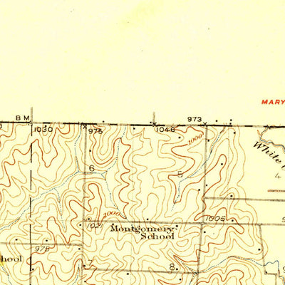United States Geological Survey Bolckow, MO (1927, 62500-Scale) digital map