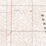 United States Geological Survey Bole Spring, NV-CA (1987, 24000-Scale) digital map